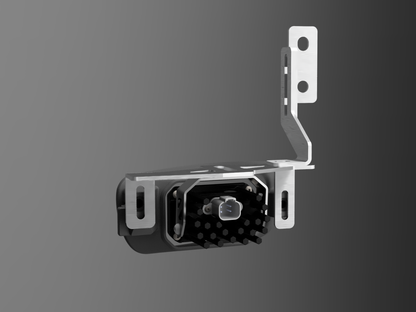 Rear view of Aptomo Beacon+ Kit mounted on 2001-2004 Toyota Tacoma bumper
