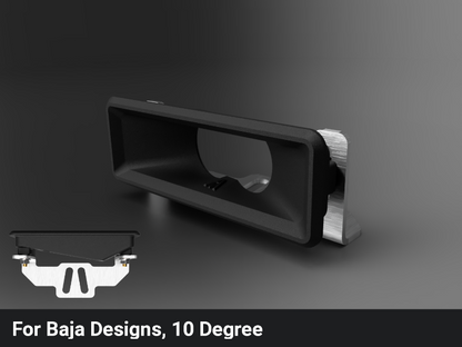 Beacon+ for ARB deluxe Bumper turn signal light upgrade bracket 10 degree for Baja Designs lights, replaces ARB 3500080