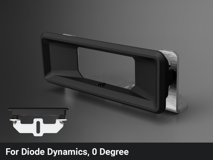 Beacon+ for ARB deluxe Bumper turn signal light upgrade bracket for diode dynamics lights, 0 degree angle, replaces ARB 3500080