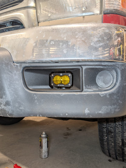 Aptomo Beacon+ Kit - Bumper Fog Light Mount for 1999-2002 Toyota 4Runner