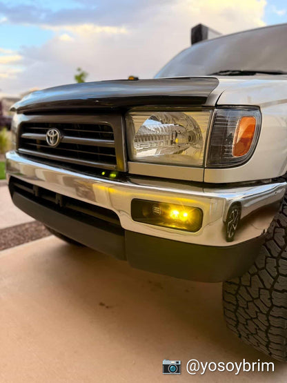 Aptomo Beacon+ Kit - Bumper Fog Light Mount for 1996-1998 Toyota 4Runner